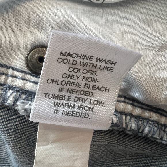 J Jill Womens Floral Denim Slim Straight Jeans Plus Sz 18 Blue Feminine Timeless - Picture 12 of 15